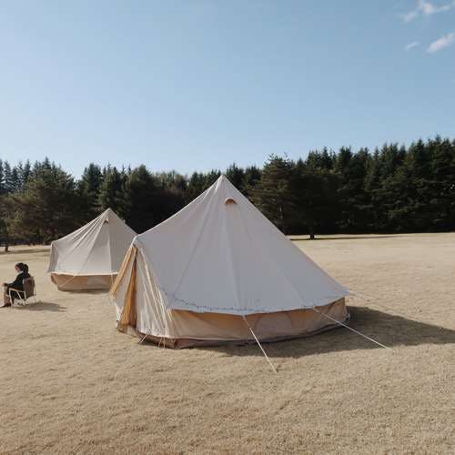 Group Charter Glamping Plan】Fujikawaguchiko Vacation Campsite: Glamping Site x Workspace