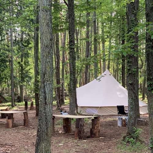 Group Camp Site (8~20 people) Fujikawaguchiko Town, Yamanashi Prefecture, Japan - 燎 Campsite - KAGARIBI CAMPSITE -｜Group Camp Site